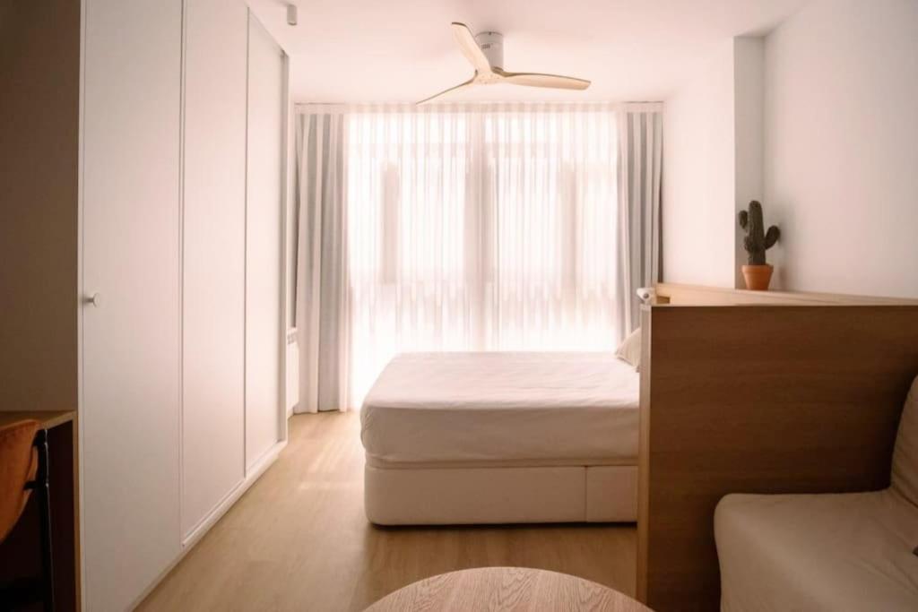 Luminoso Estudio Con Vistas Al Mar Las Canteras  Exterior foto